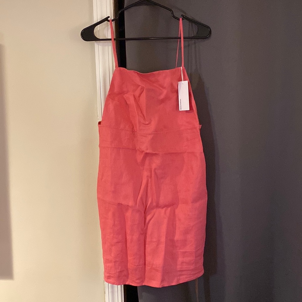 NWT Reformation Wiley Linen Dress